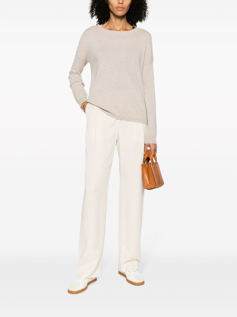 LISA YANG crew-neck cashmere jumper outlook