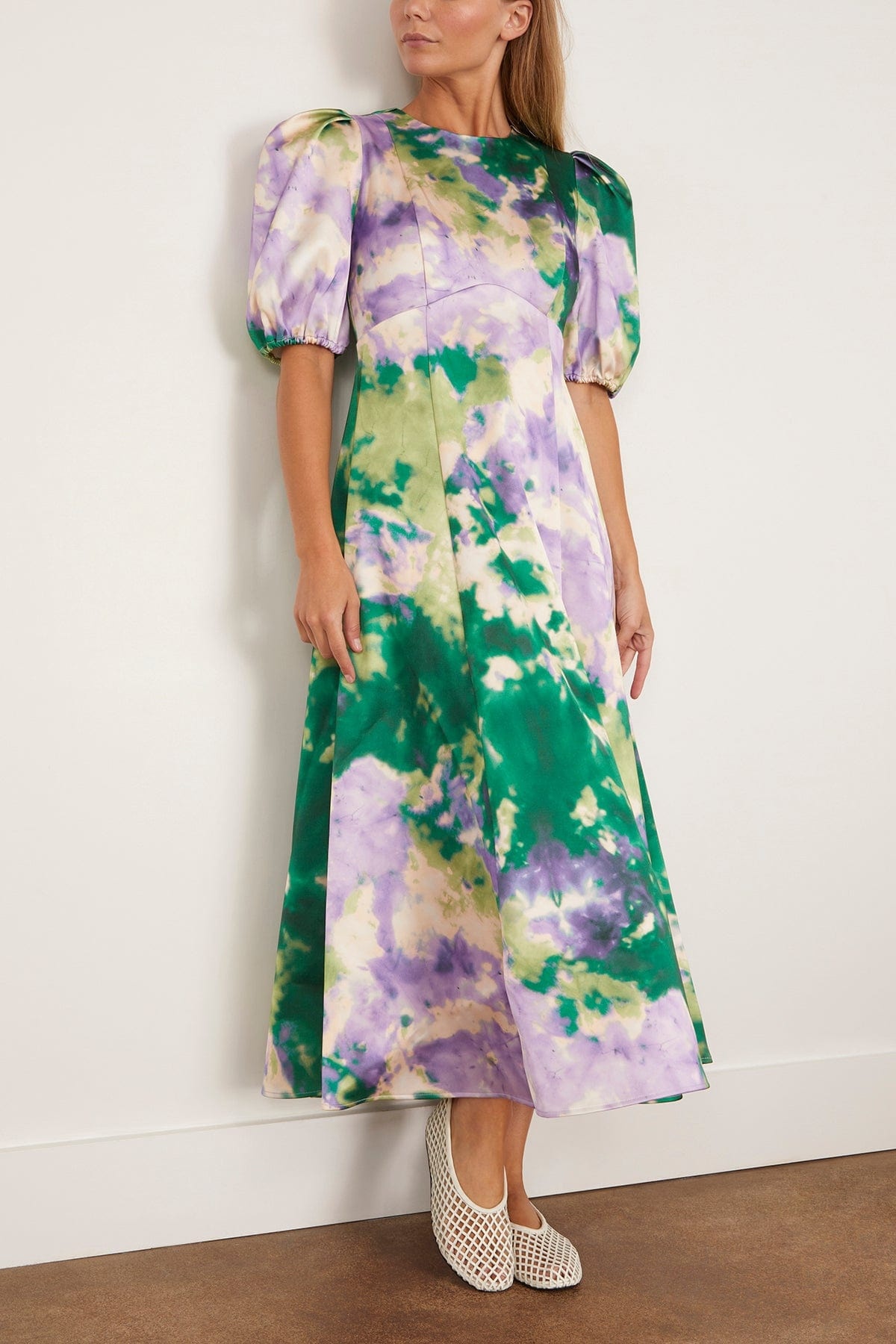 Alessandra Midi Dress in Multi - 3
