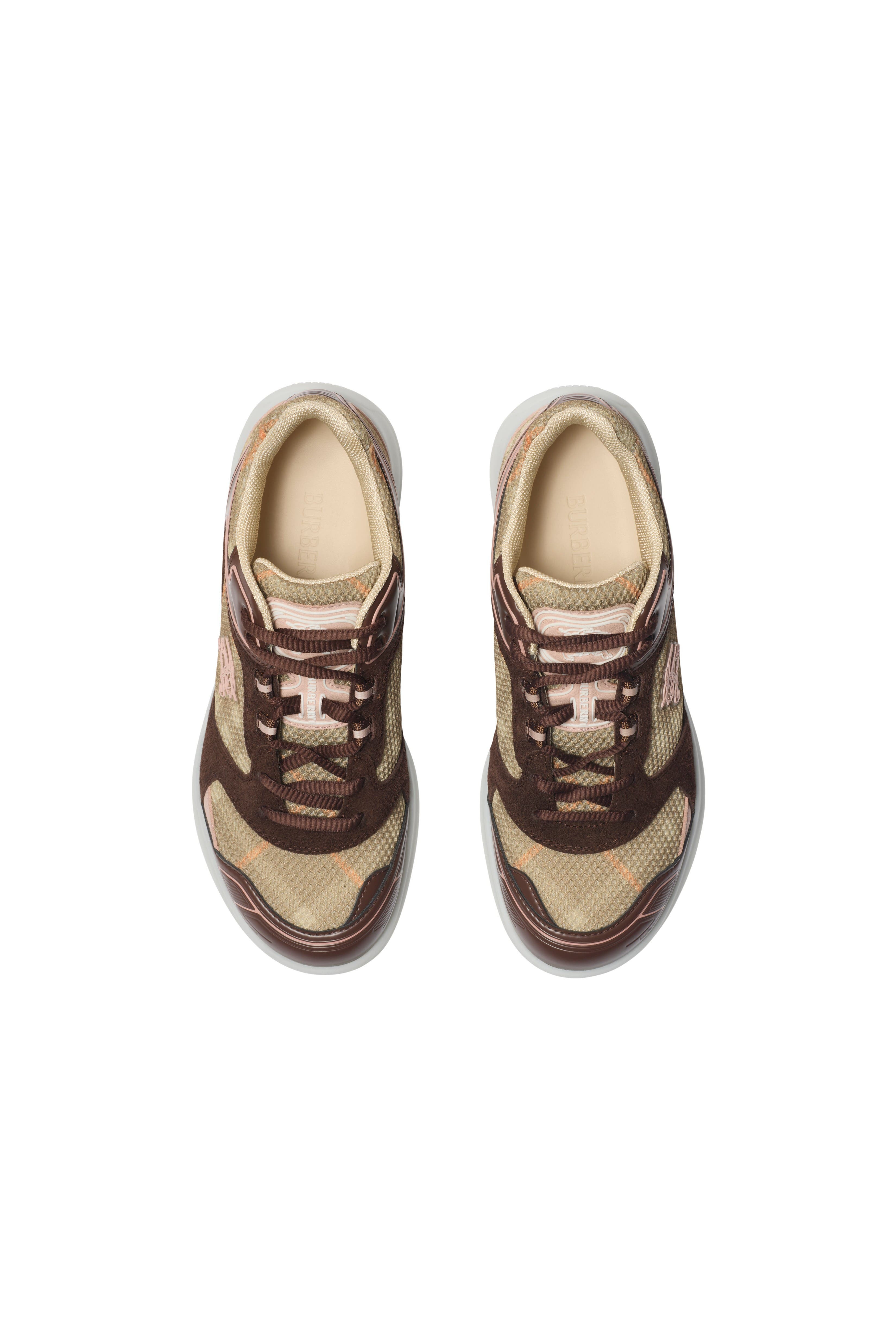 burberry Check Matrix Sport Sneakers in Broom at Nordstrom - 5