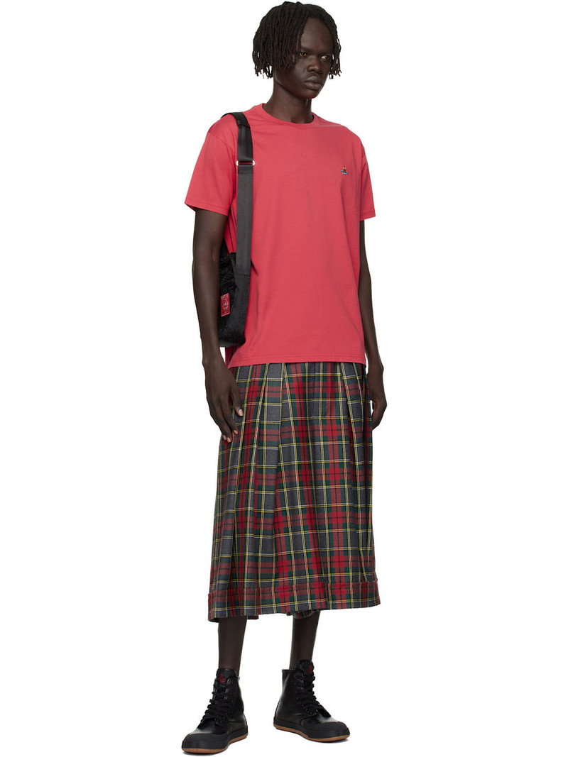 Vivienne Westwood Red Classic Multicolor Orb T-shirt outlook