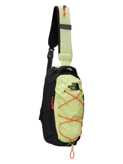 The North Face Green & Black Borealis Sling Backpack outlook