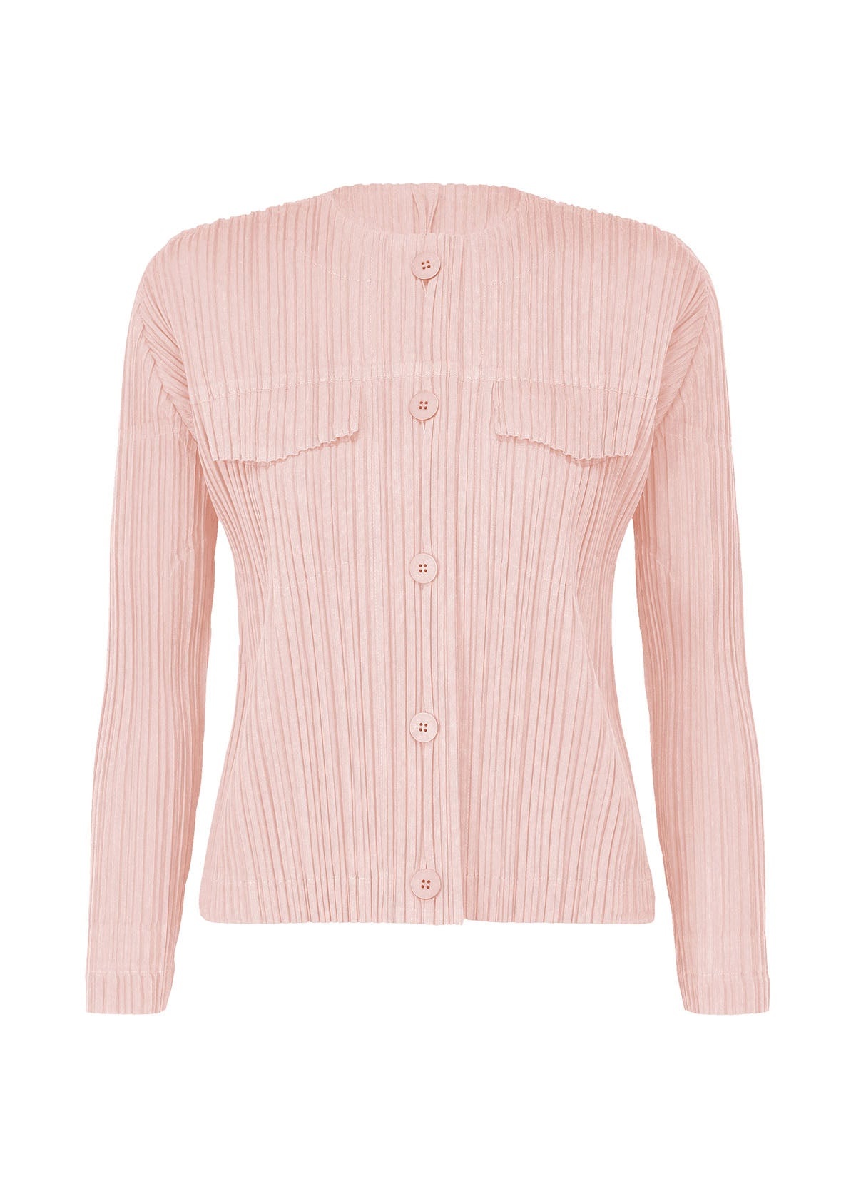 RAMIE PLEATS JACKET - 1