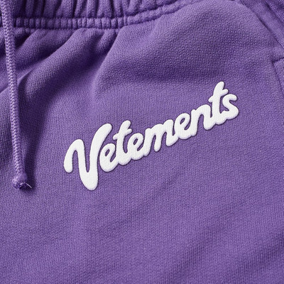 VETEMENTS VETEMENTS Milk Sweat Short outlook