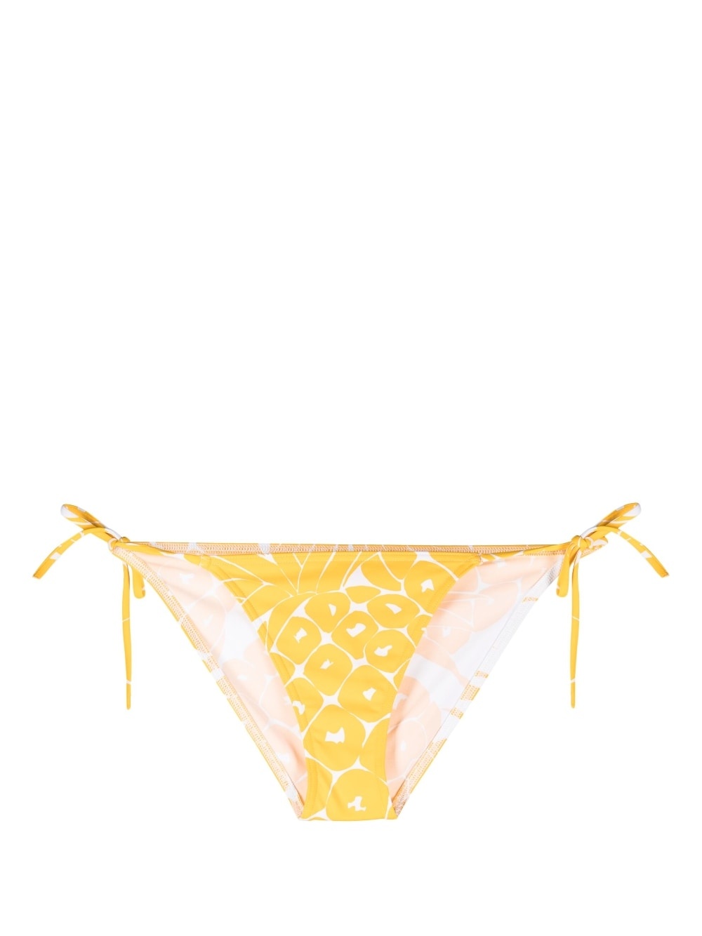 Regal leaf-print bikini bottoms - 1