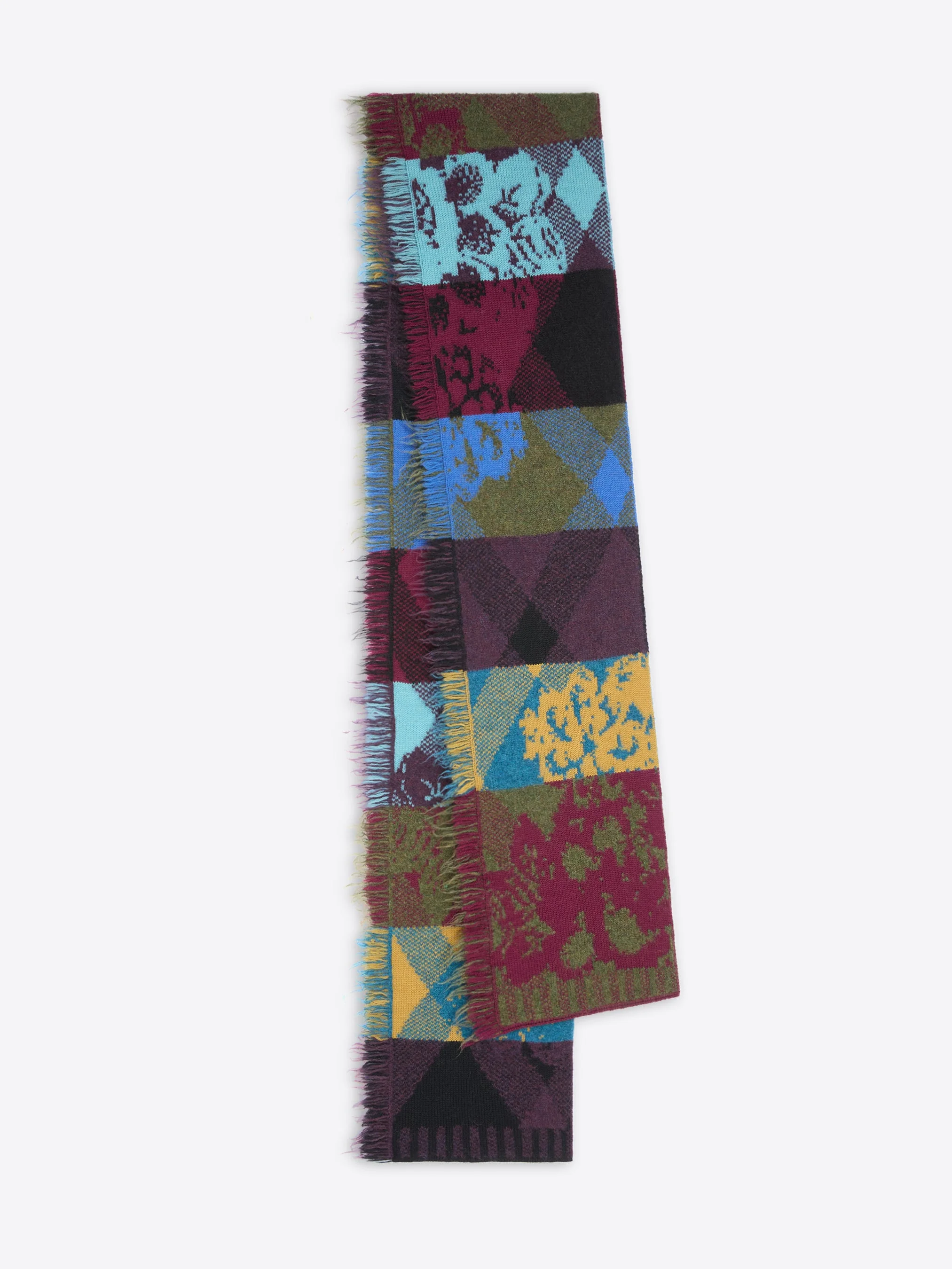 LONG WOOL SCARF - 1