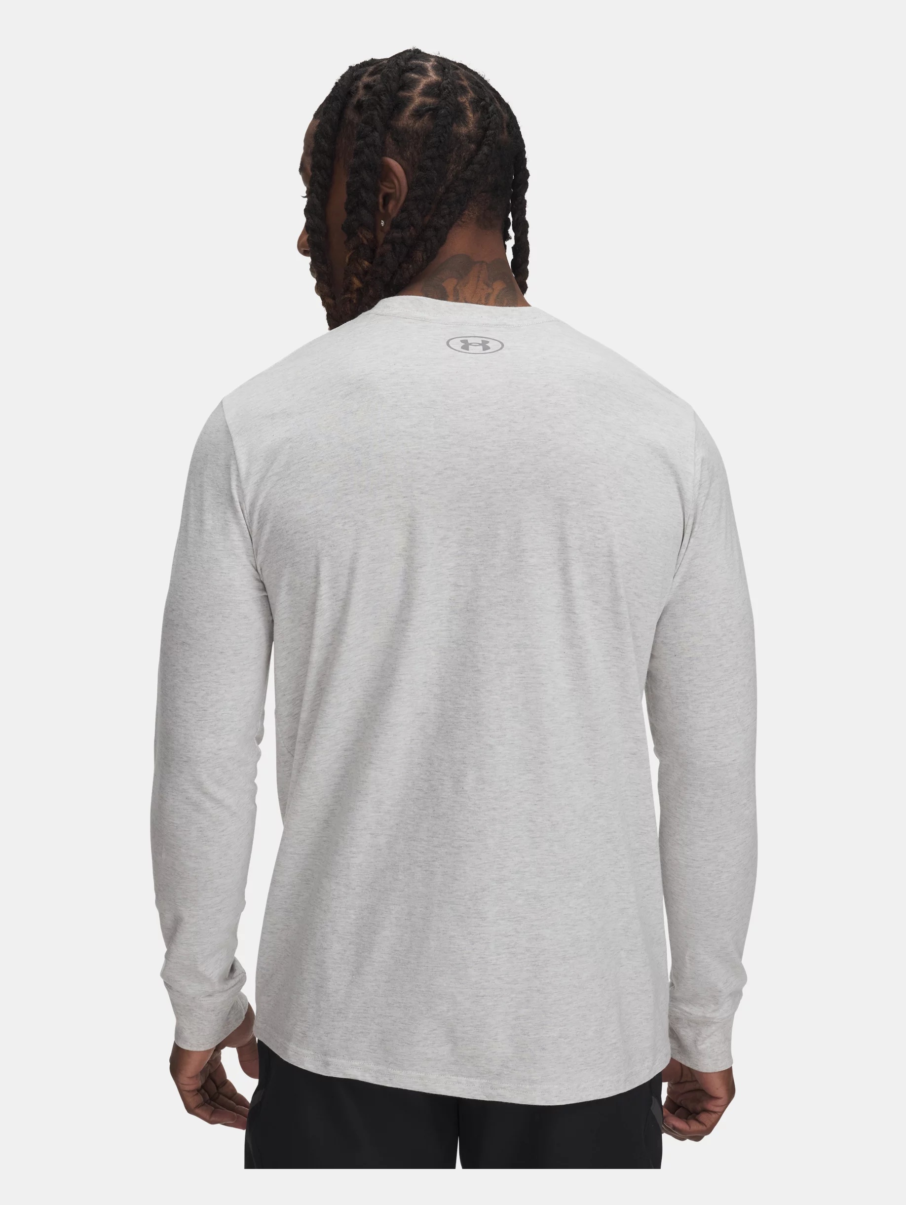 Men's UA Performance Cotton Collegiate Long Sleeve - 3