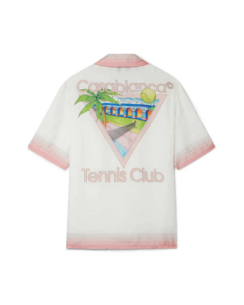 CASABLANCA Tennis Club Icon Silk Shirt | Casablanca Paris outlook
