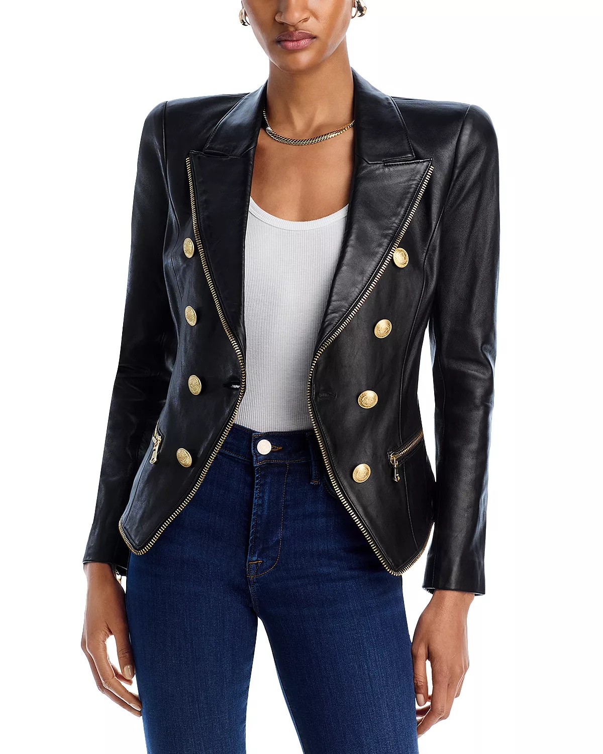 Ottilie Leather Blazer - 2