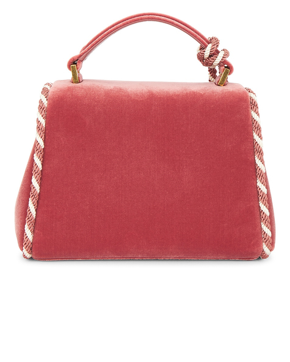V Sling Mini Top Handle Bag - 3