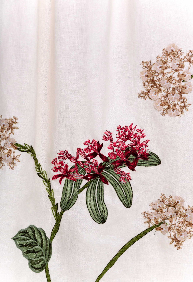 Otoño Orquidea Midi Dress 8