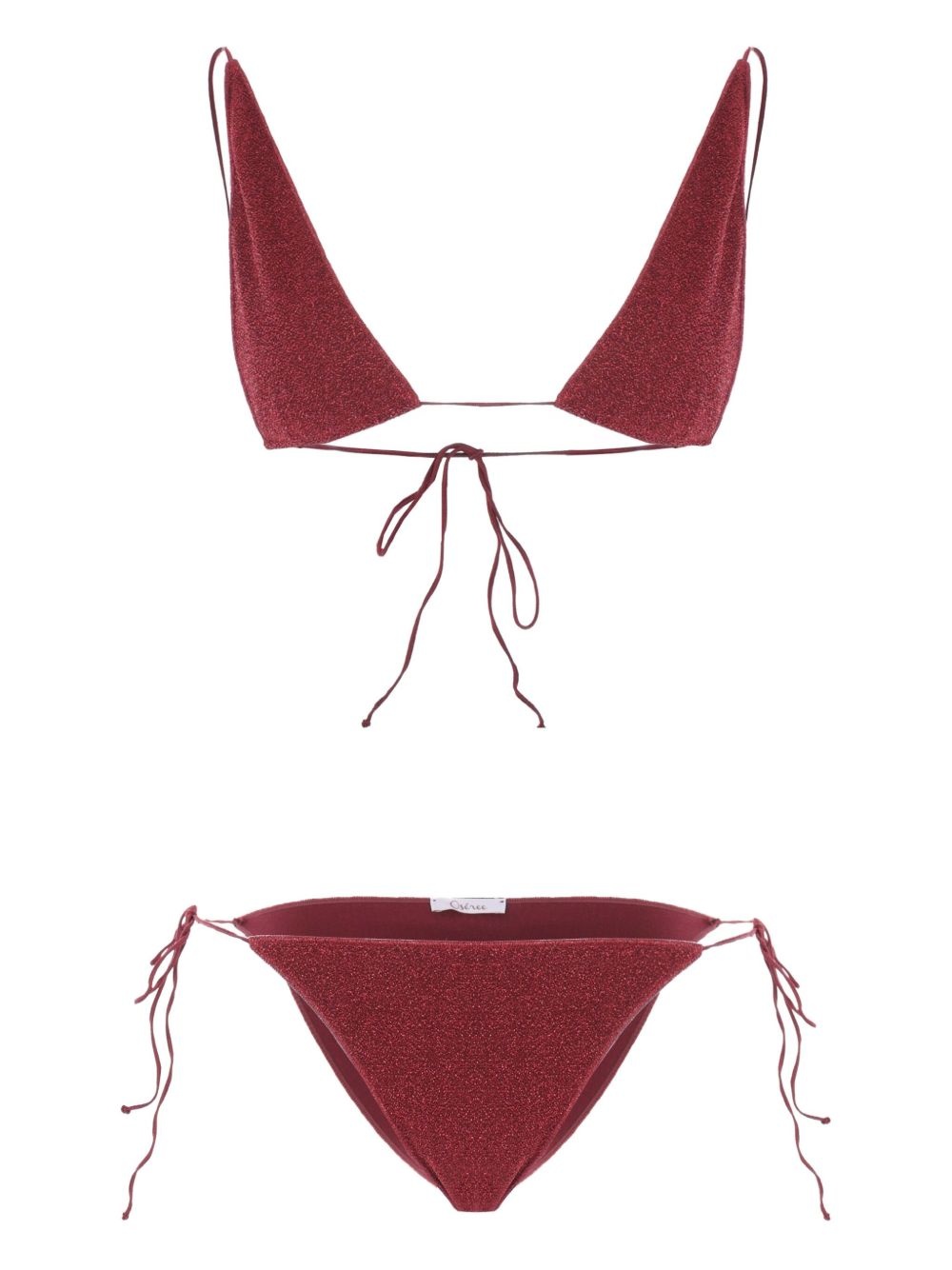 lurex triangle bikini - 2