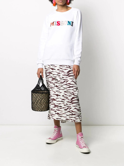 Missoni embroidered logo sweatshirt outlook