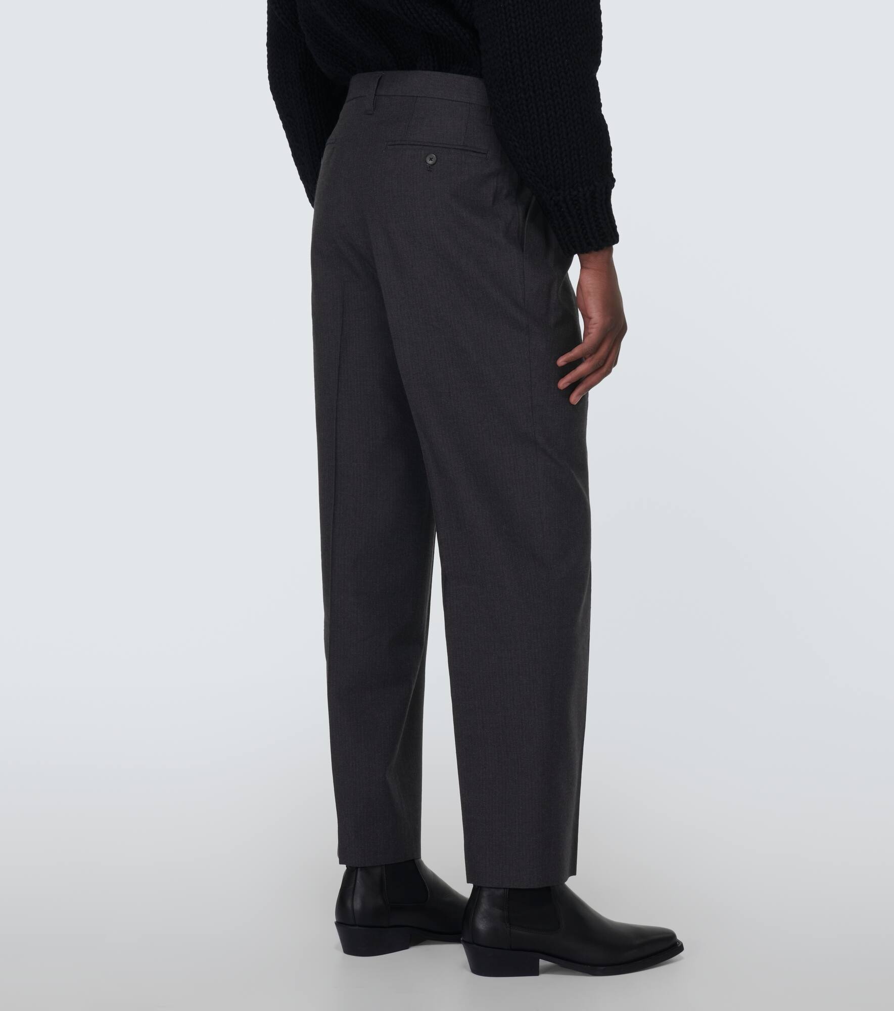 t*t様 VISVIM SS24 MCCLOUD SLACKS Black 2 MCCLOUD SLACKS SANTOME
