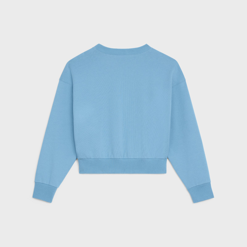 CELINE CELINE TRIOMPHE SWEATSHIRT IN COTTON FLEECE outlook