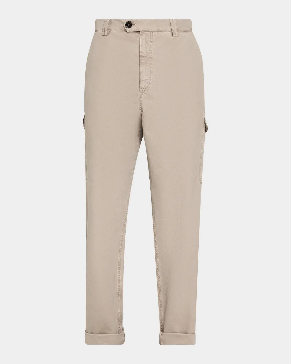 Men's Dyed Relaxed Fit Cargo Pants - 1