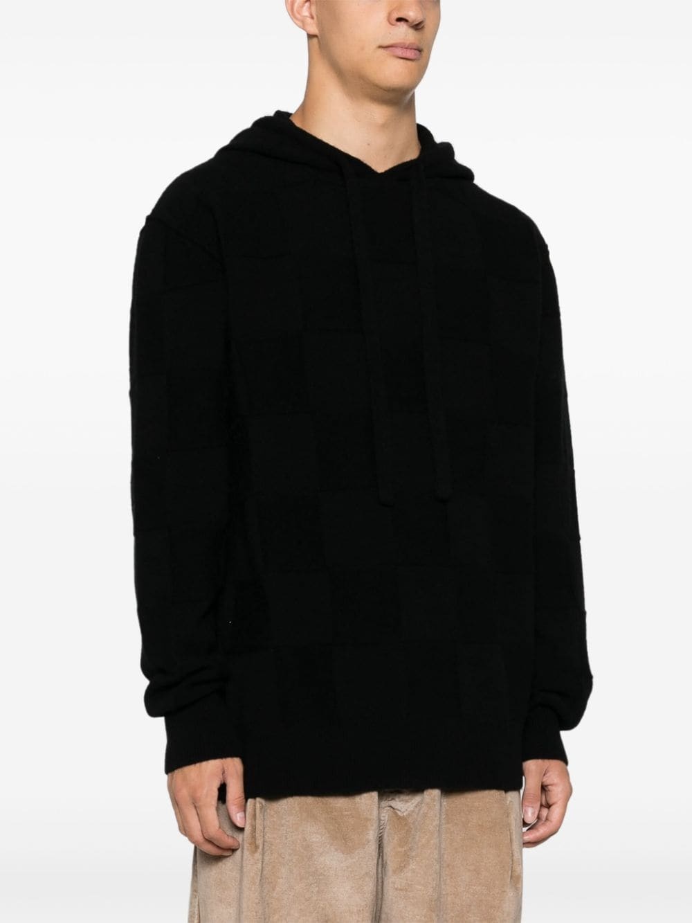 checkerboard hoodie - 3