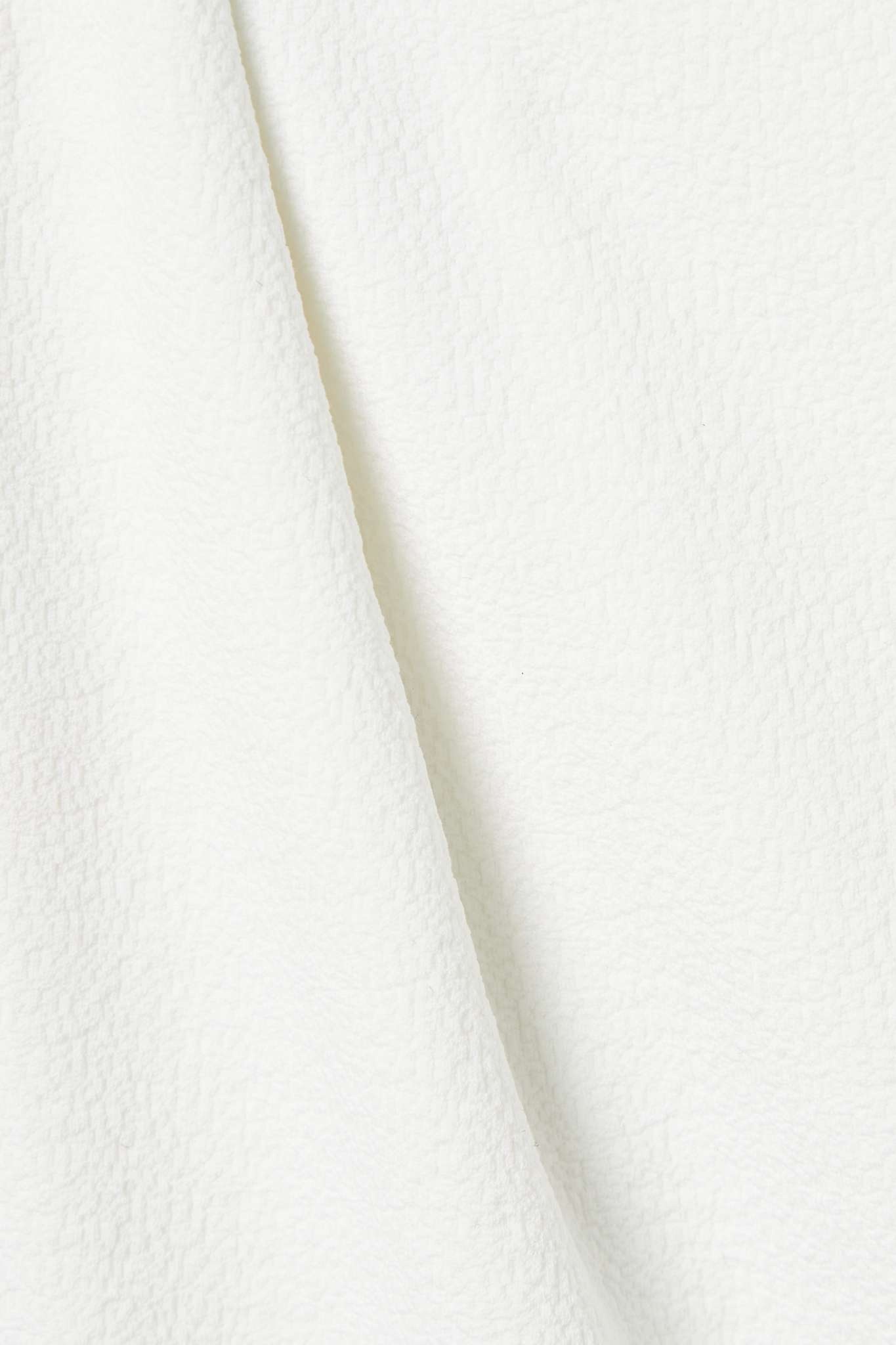 + NET SUSTAIN Petite Square recycled-seersucker swimsuit - 4