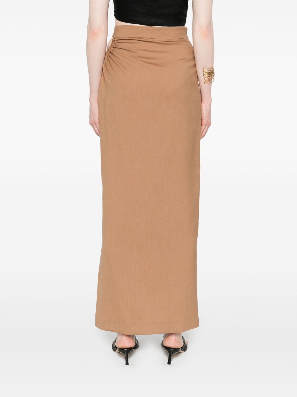virgin-wool skirt - 4