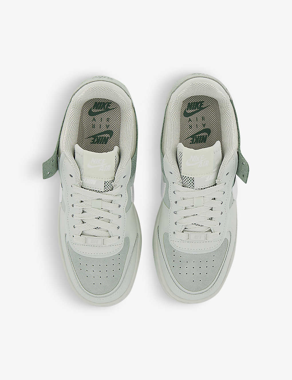 Air Force 1 Shadow leather low-top trainers - 2