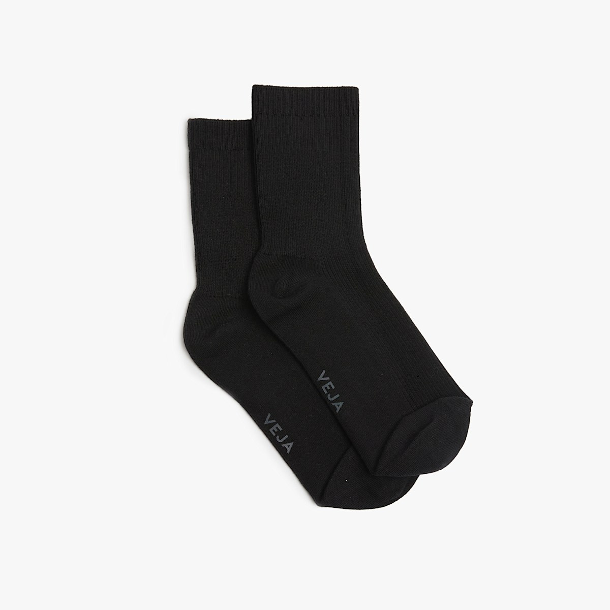 EVERYDAY SOCKS COTTON JET BLACK - 1