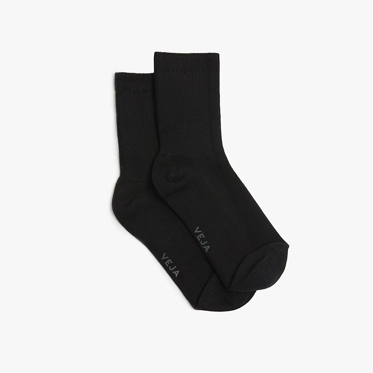 EVERYDAY SOCKS COTTON JET BLACK - 1