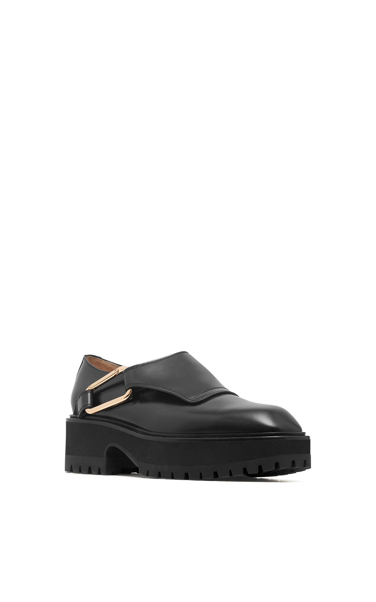 Nash Shoe in Black Leather - 2