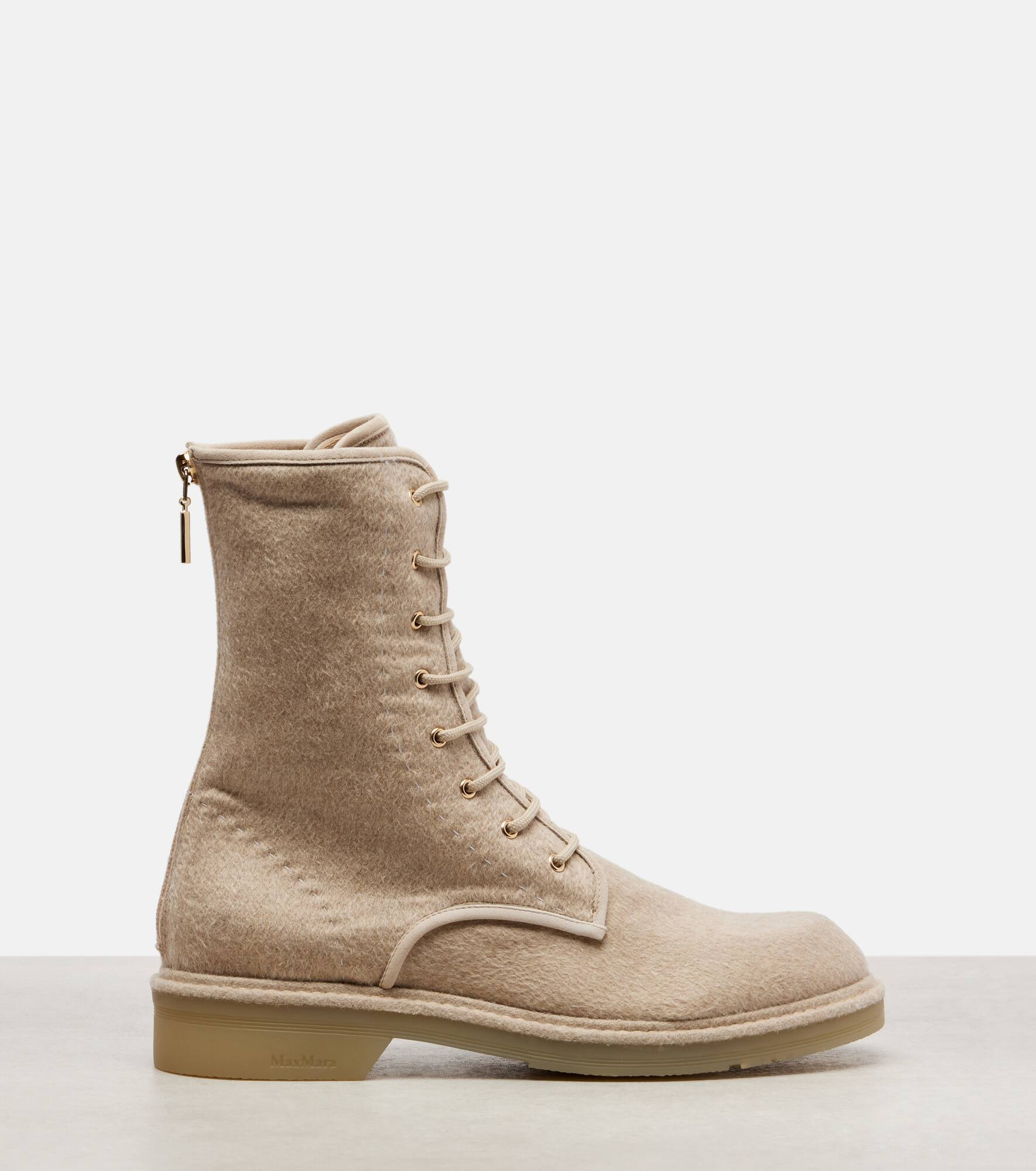 Baker cashmere combat boots - 4