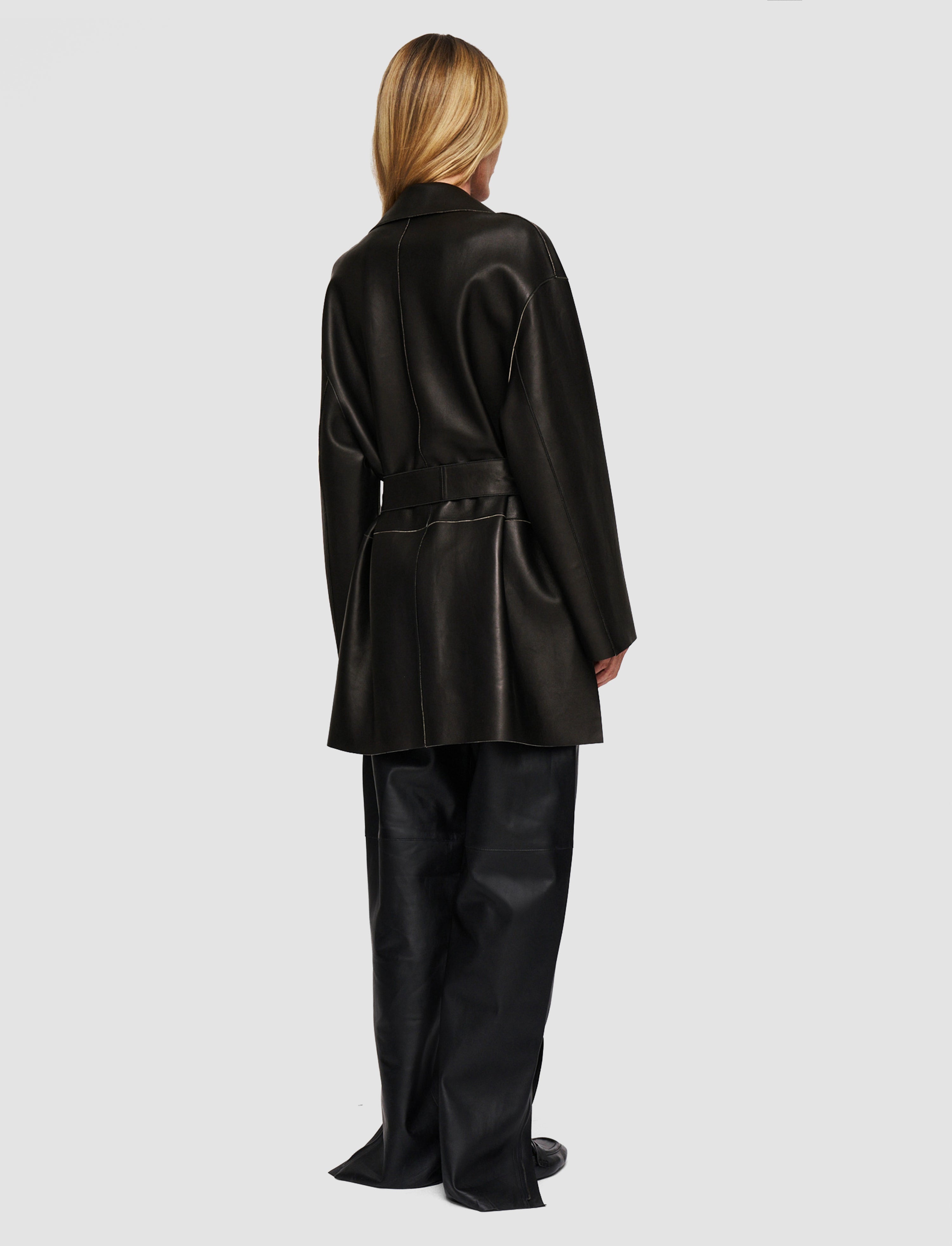 Tison Bonded Leather Jacket - 3