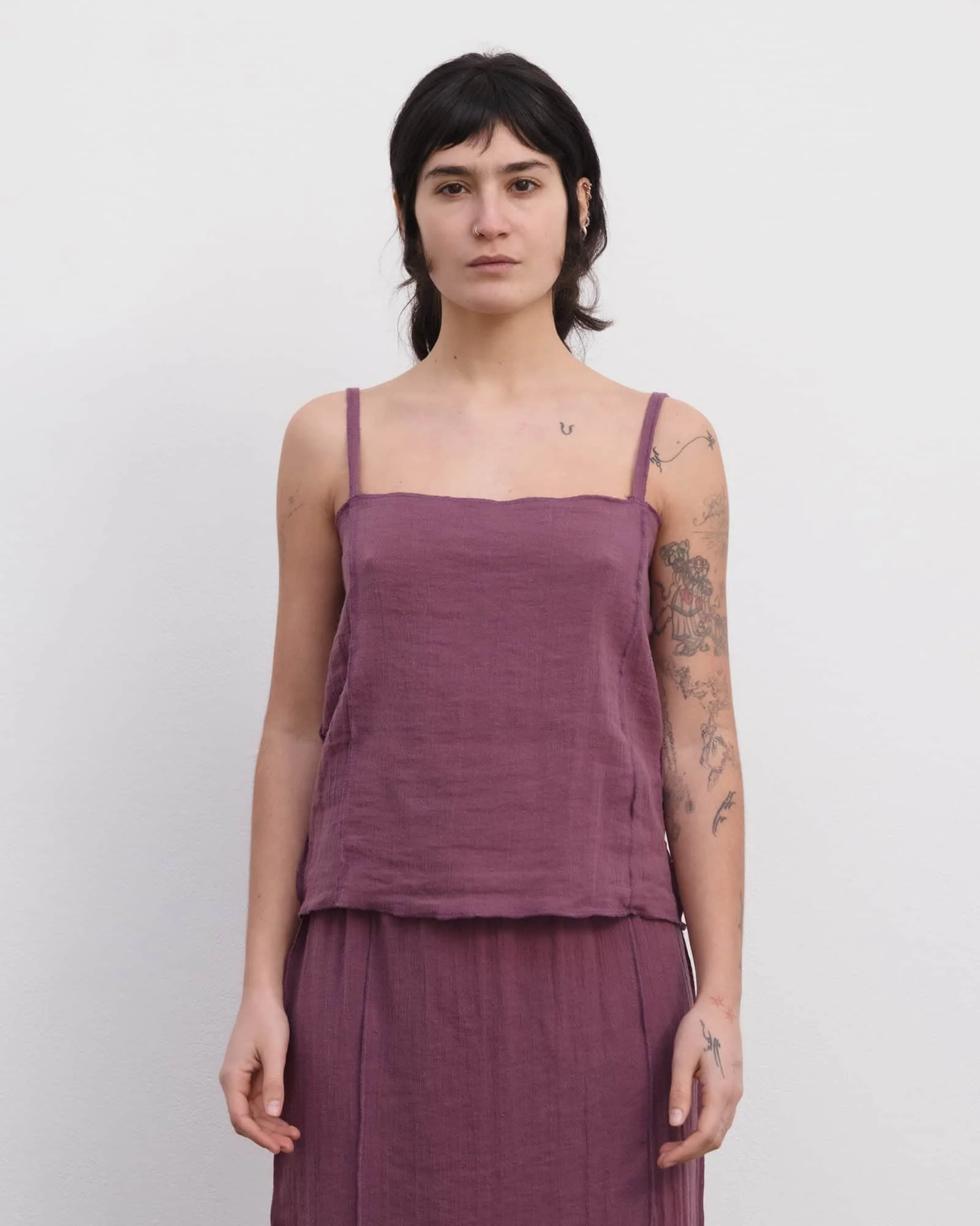 Shok Slip Top - Crinkle Linen - 1