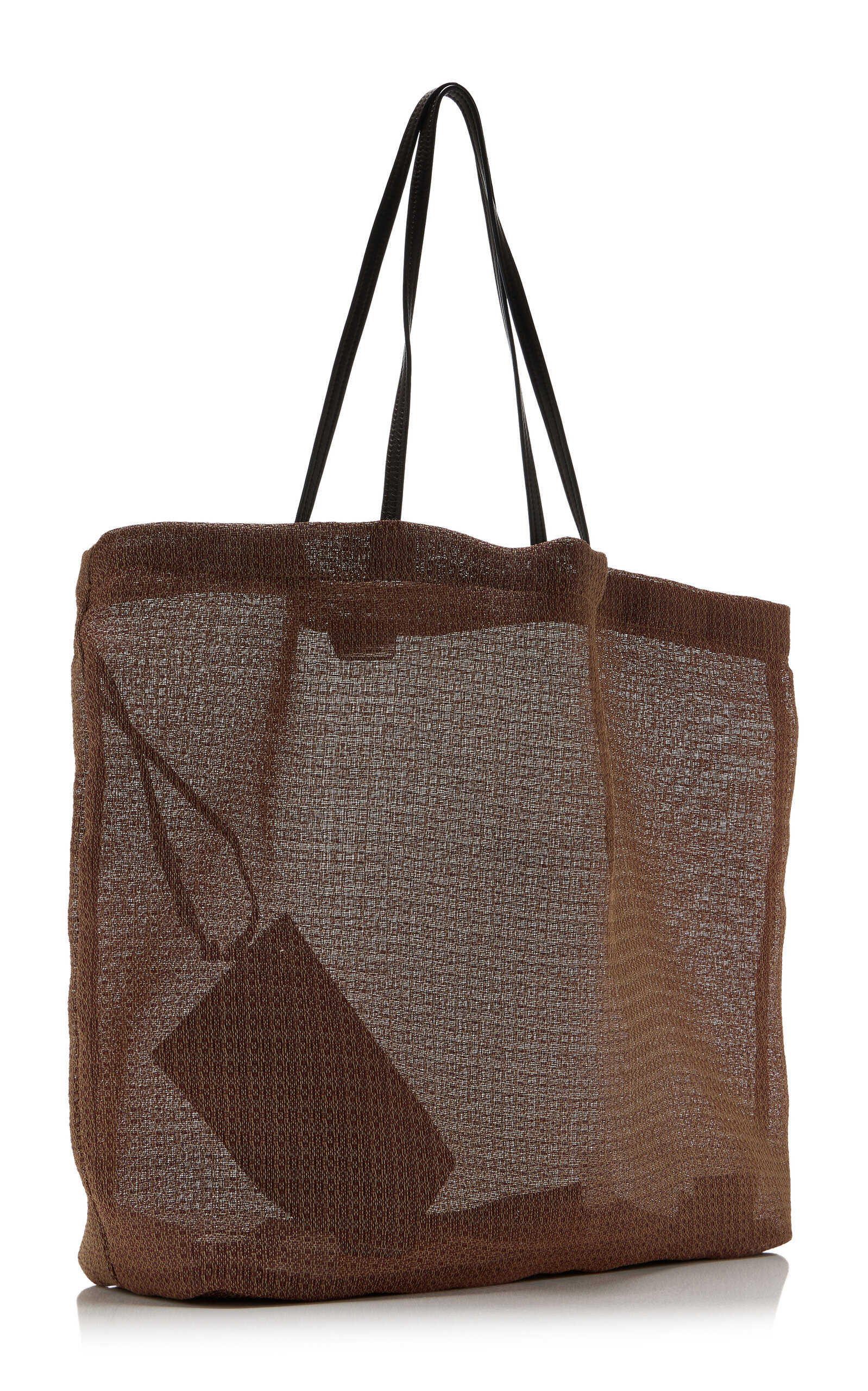 Barn Oversized Woven Tote Bag brown - 3