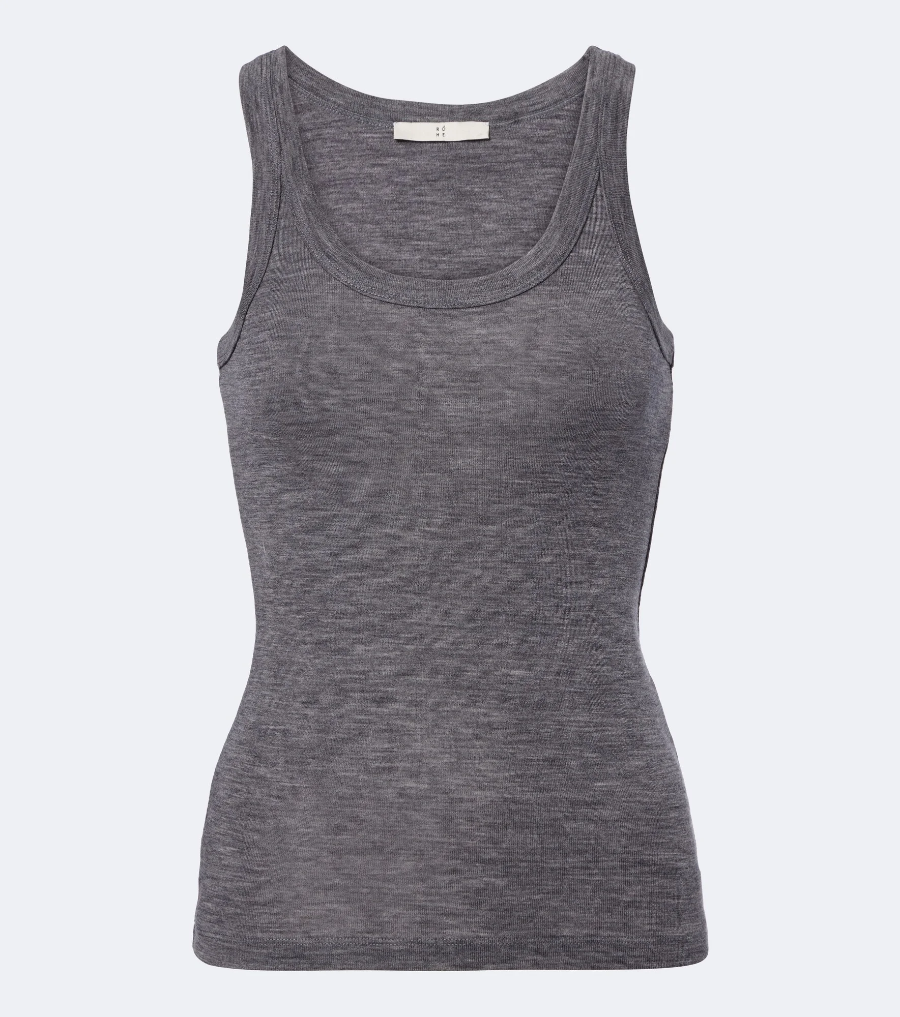 Wool jersey tank top - 1