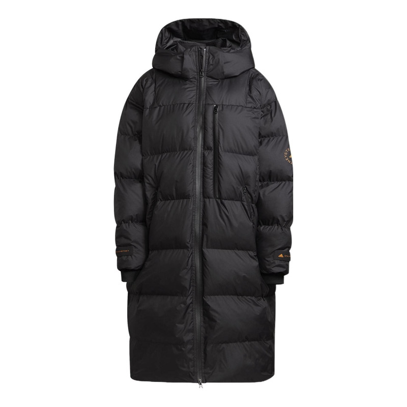 (WMNS) adidas by Stella McCartney Long Puffer Jacket 'Black' GT9450 1