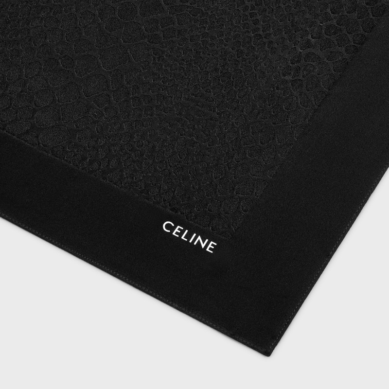 CELINE silk jacquard bandana outlook