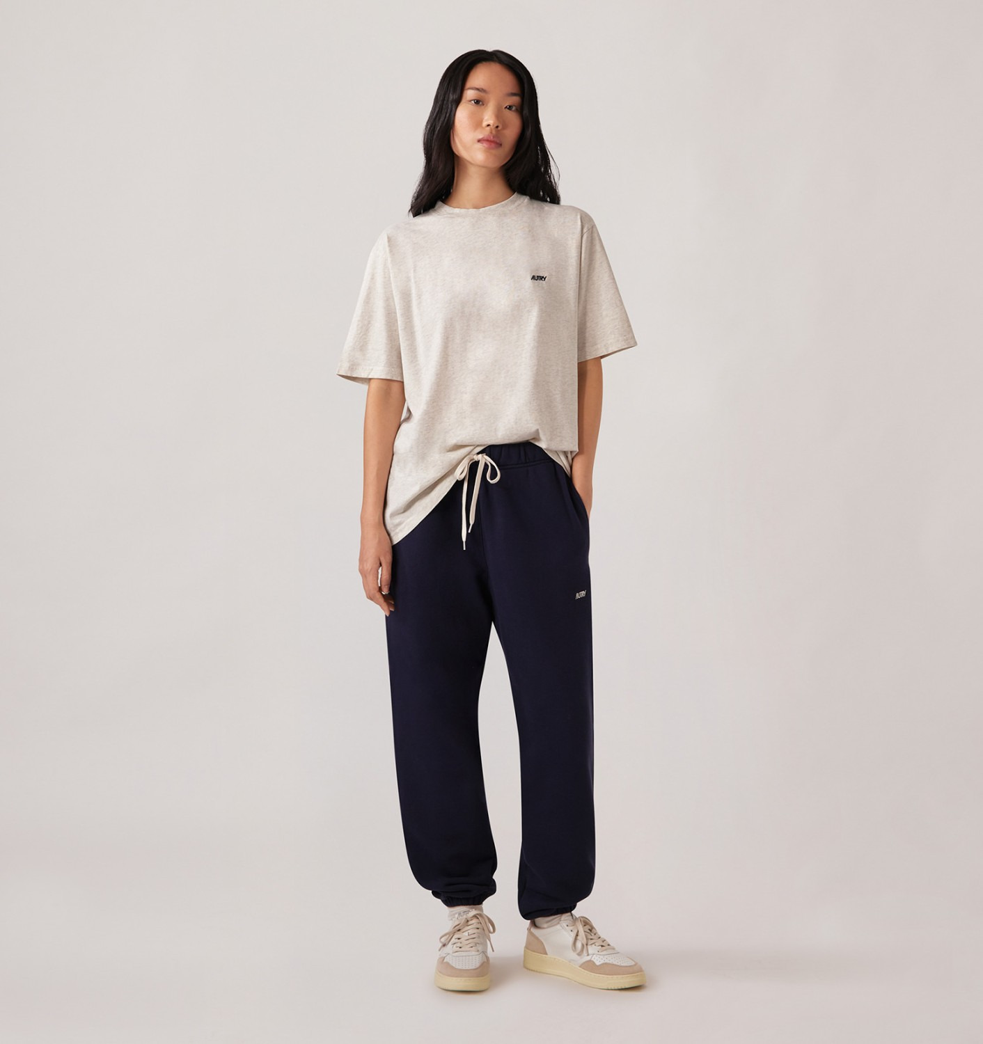 EMBROIDERED AUTRY LOGO SWEATPANTS WOMAN - 2