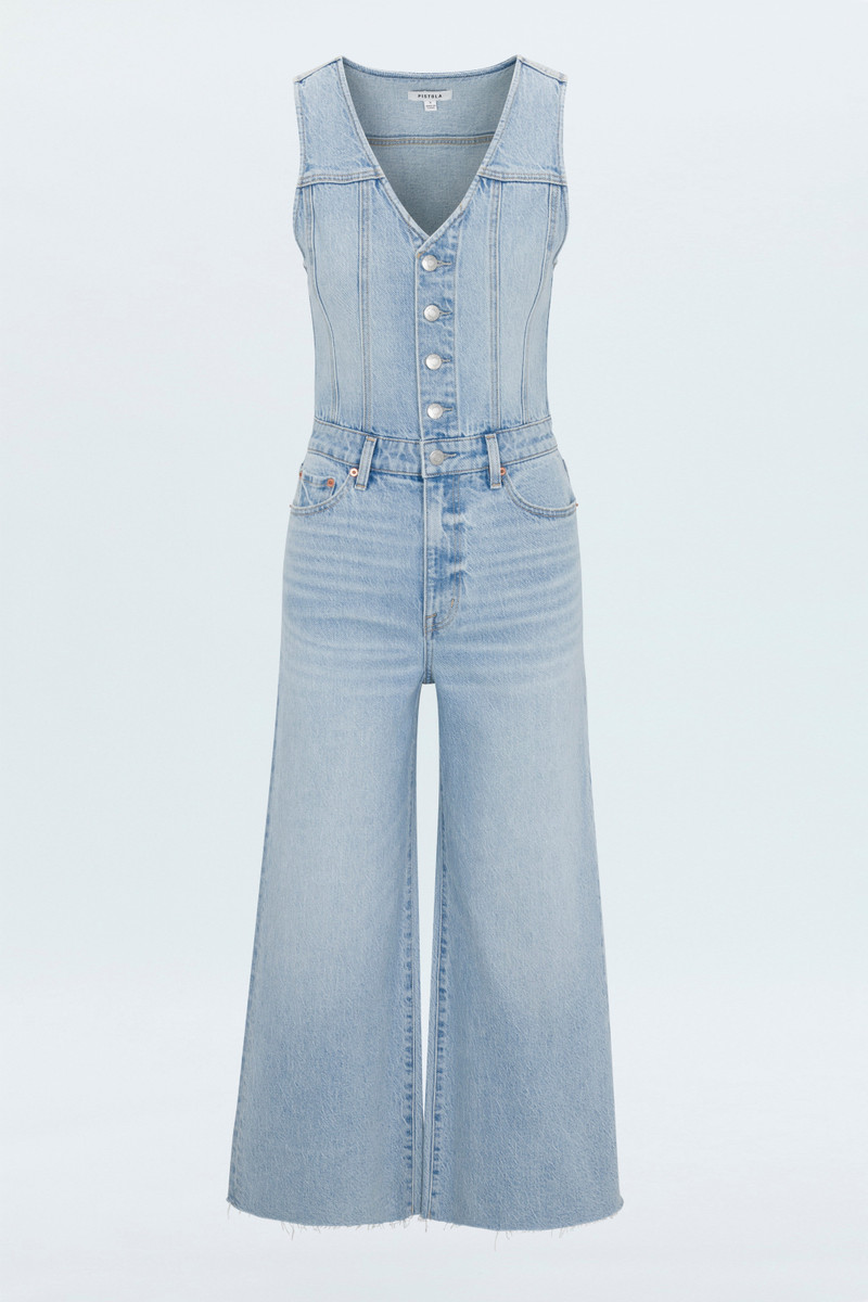 ARIA CROPPED FITTED VEST JUMPSUIT - PRIORITY 1