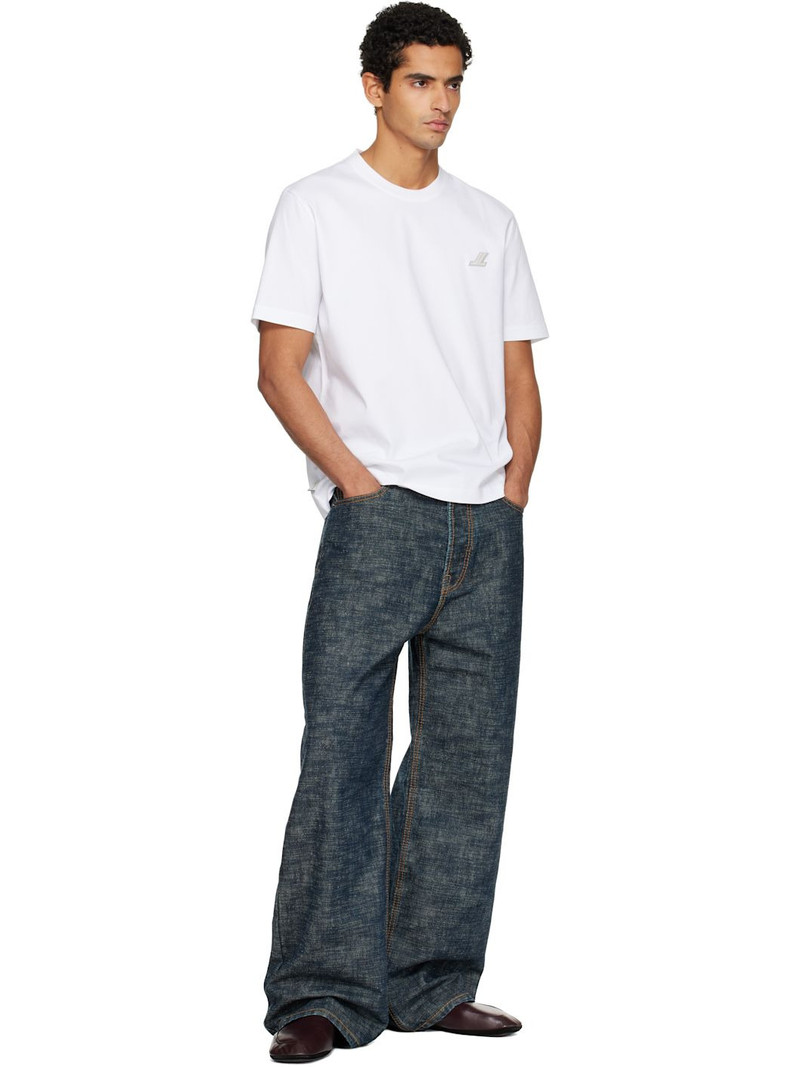 Lanvin Navy Baggy Jeans outlook