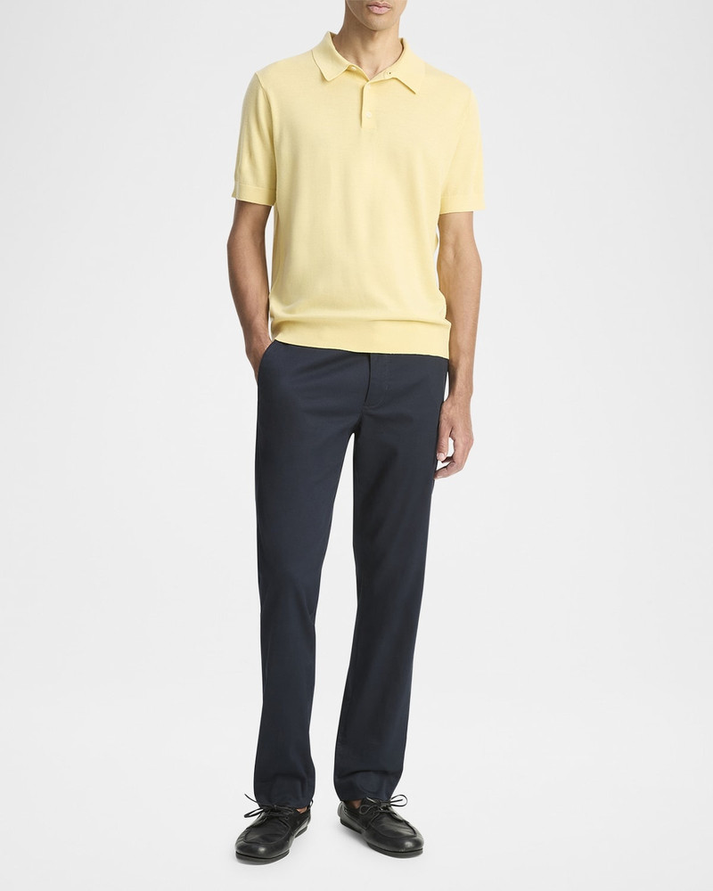 Vince Men's Wool-Cashmere Polo Shirt outlook