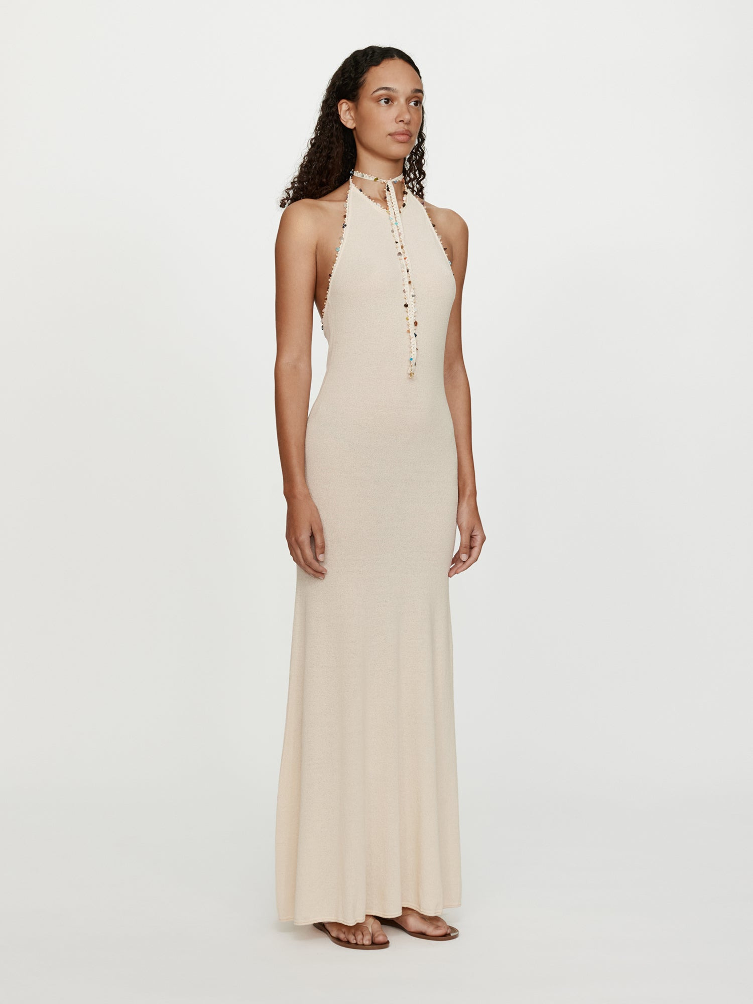 Beach Quartz Halter Dress - 3