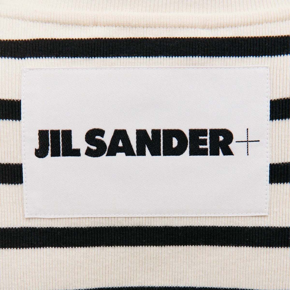 S/S STRIPED T-SHIRT (WHITE/GREY) - 4