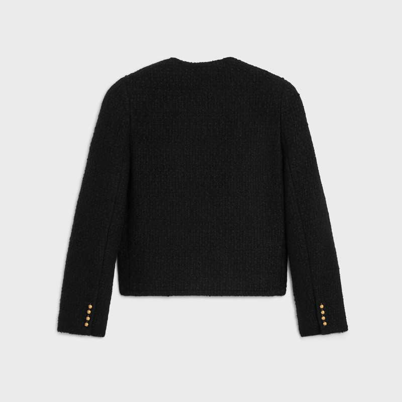 CELINE icone jacket IN wool natté outlook