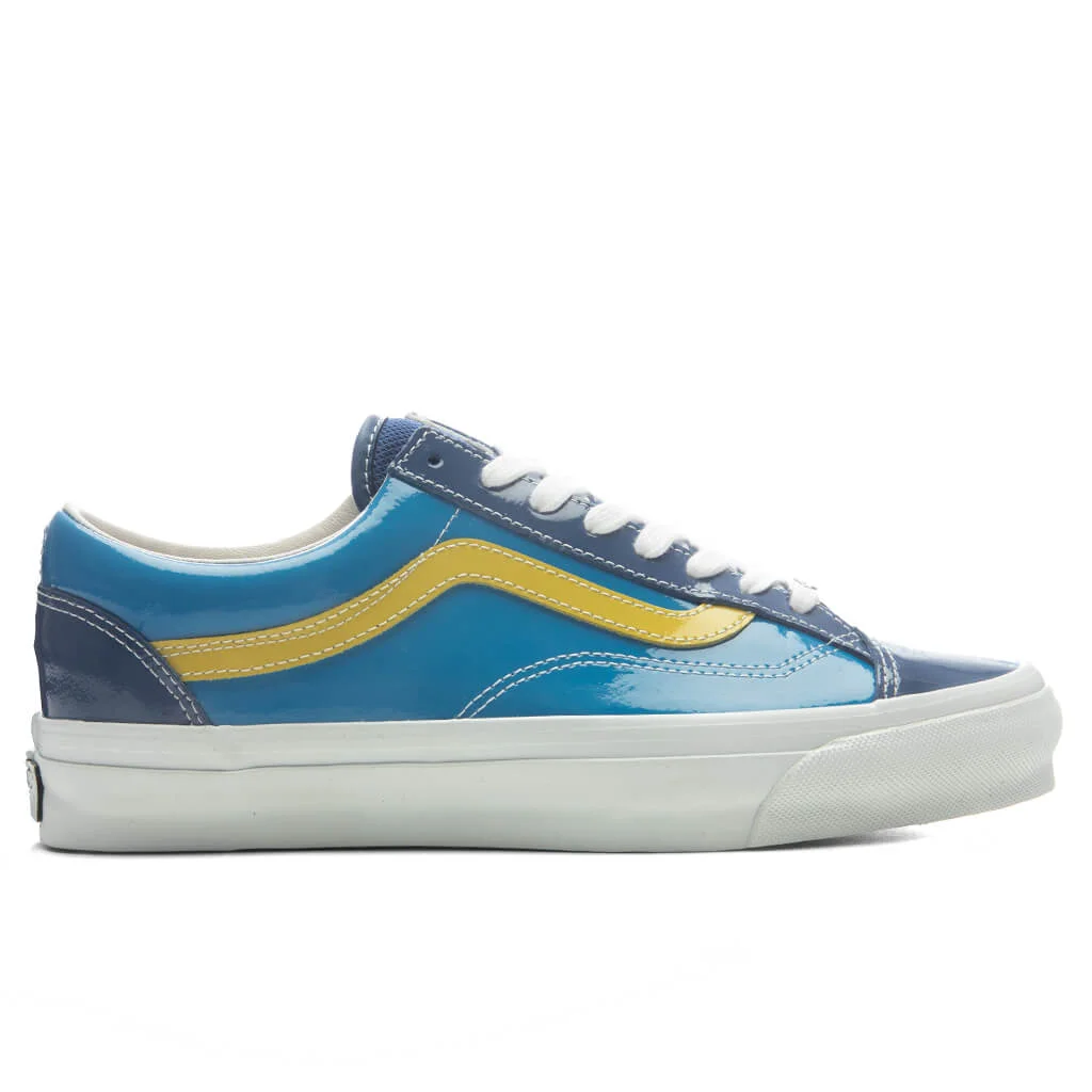 LX OLD SKOOL 36 'PATENT' - BRIGHT AZURE - 1
