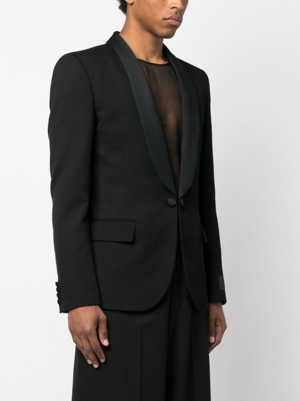 single-breasted blazer - 3