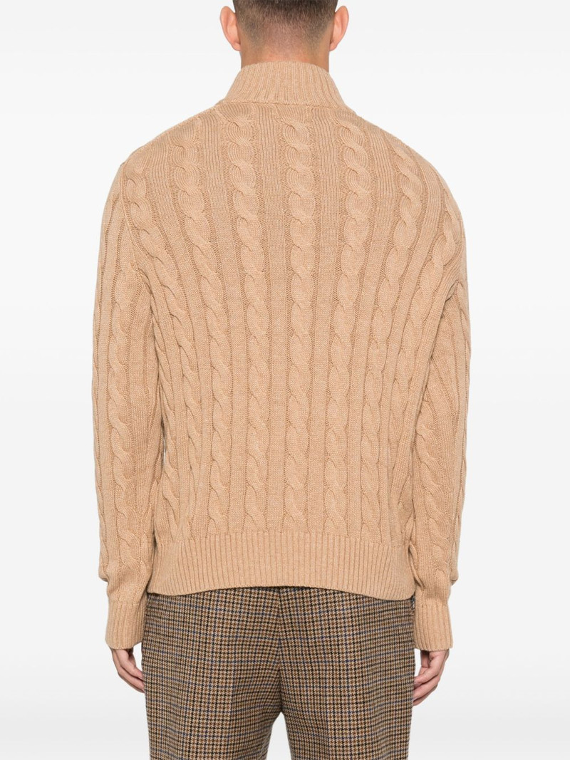 cable-knit sweater 4