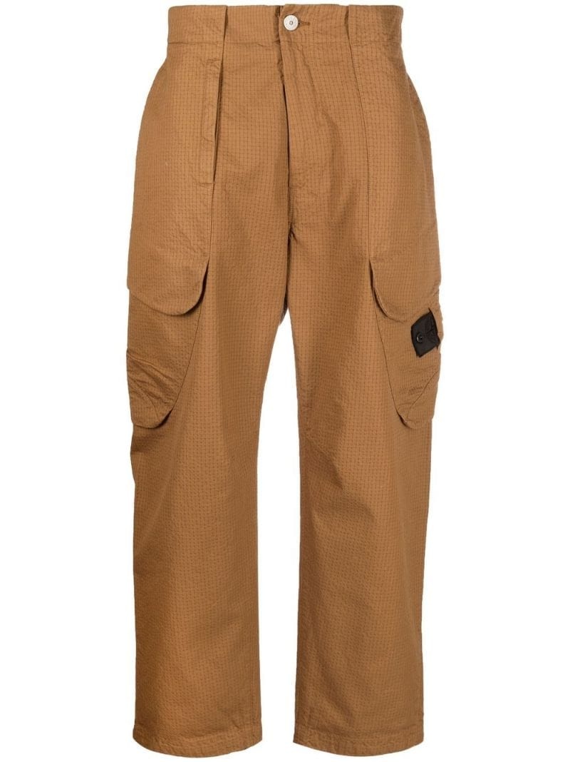 tapered cargo trousers - 1
