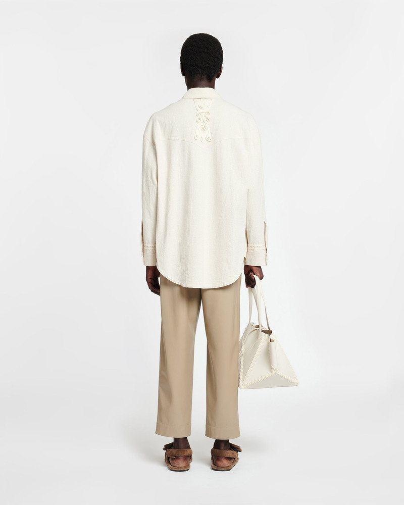 Embroidered Washed Canvas Jacket 7