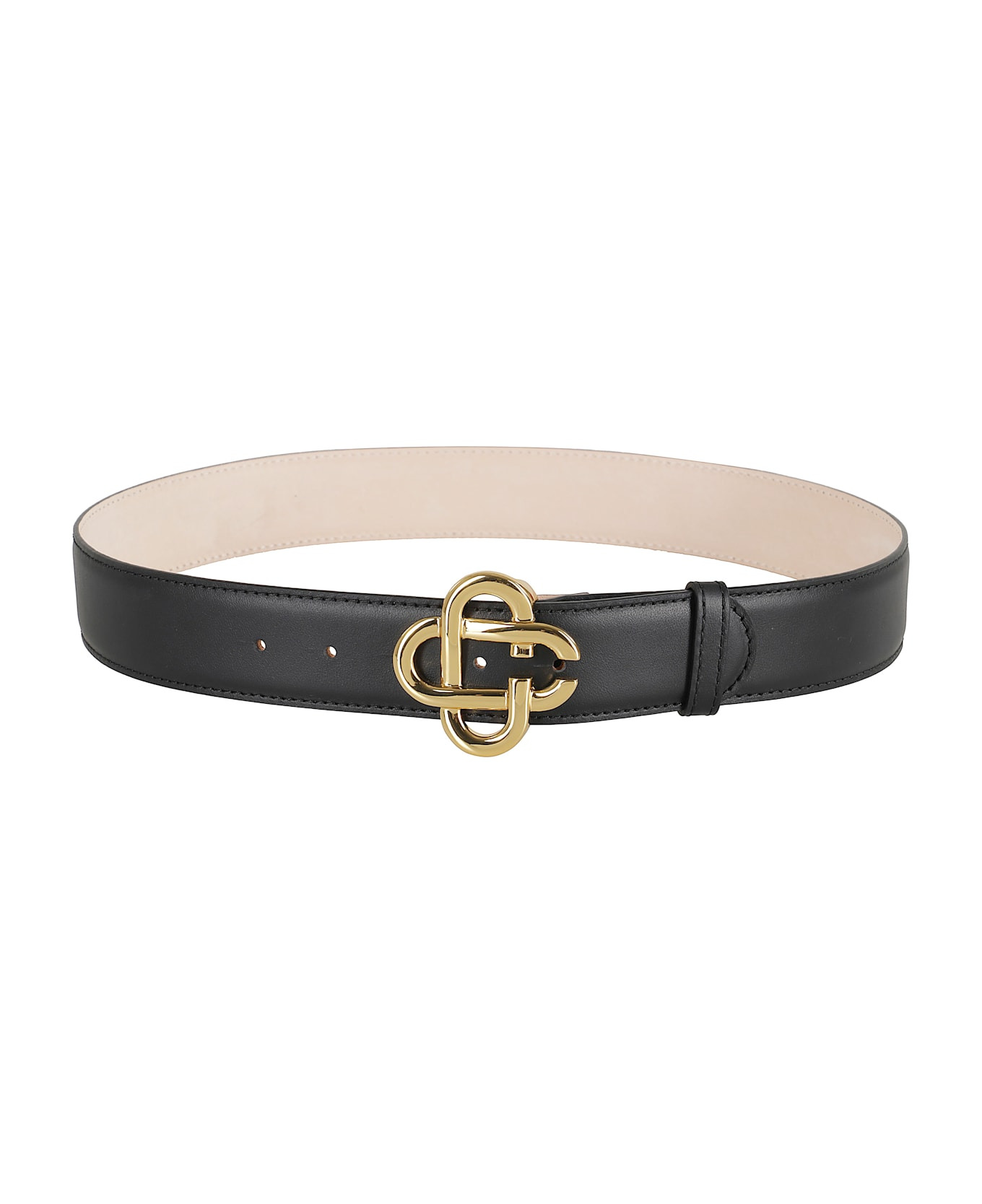 Cc Logo Leather Belt - 2