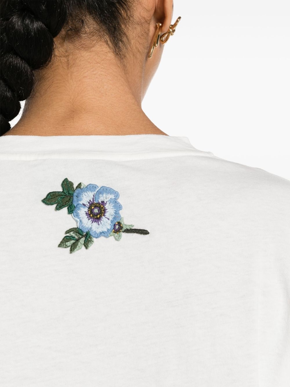 oversized logo T-shirt - 5