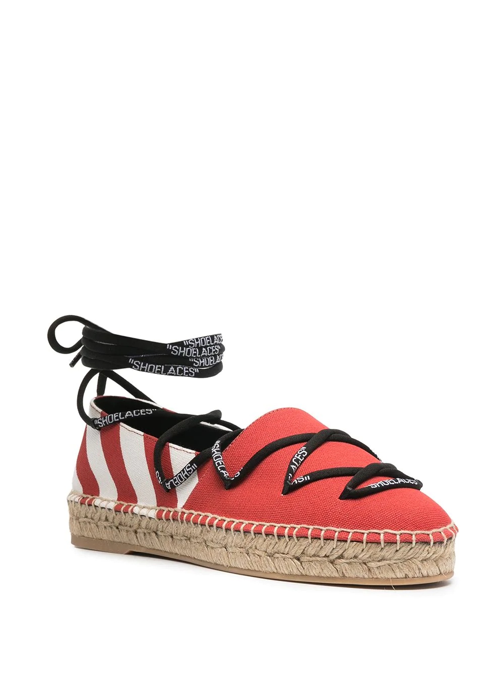 lace-up espadrilles - 2