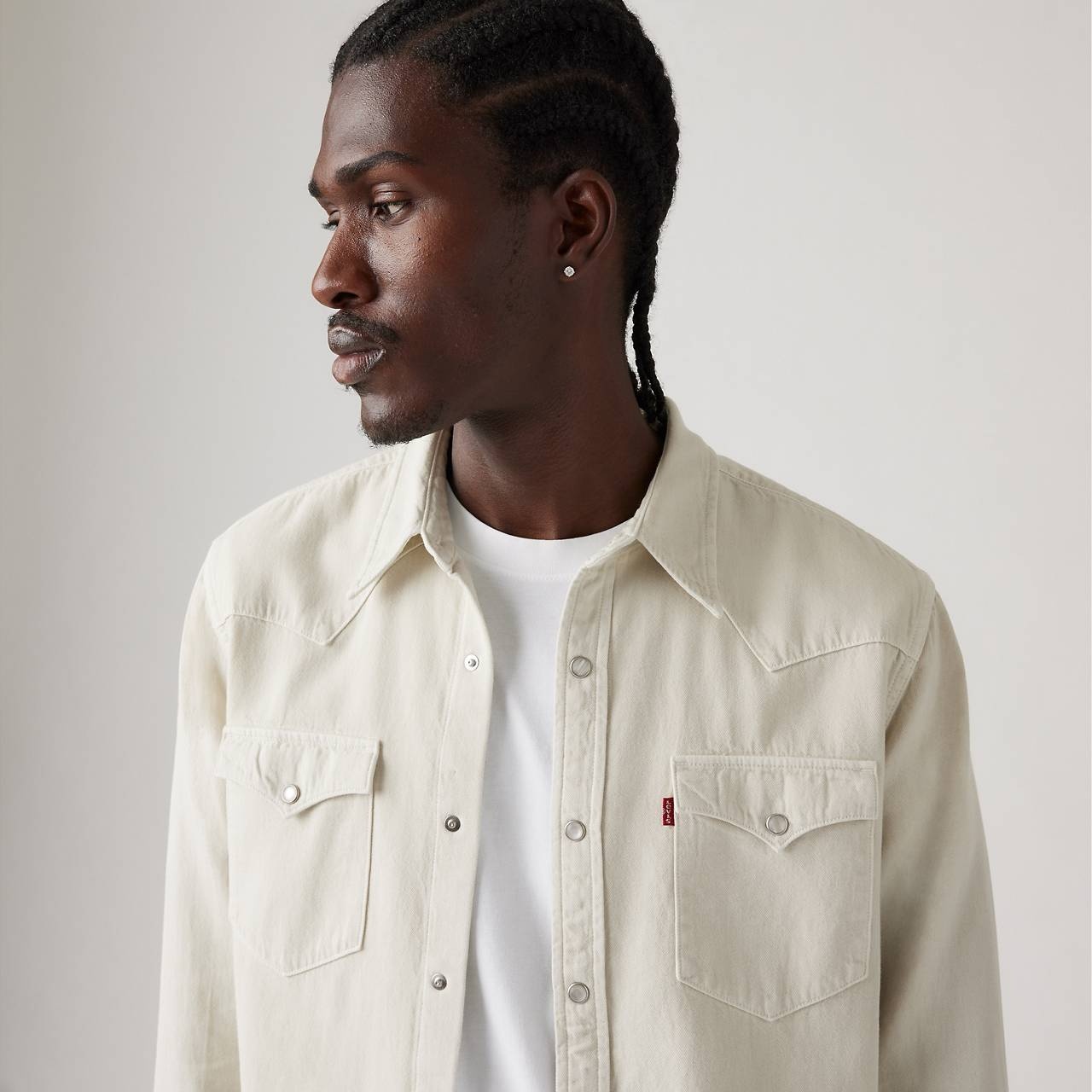 CLASSIC WESTERN STANDARD FIT SHIRT - 5