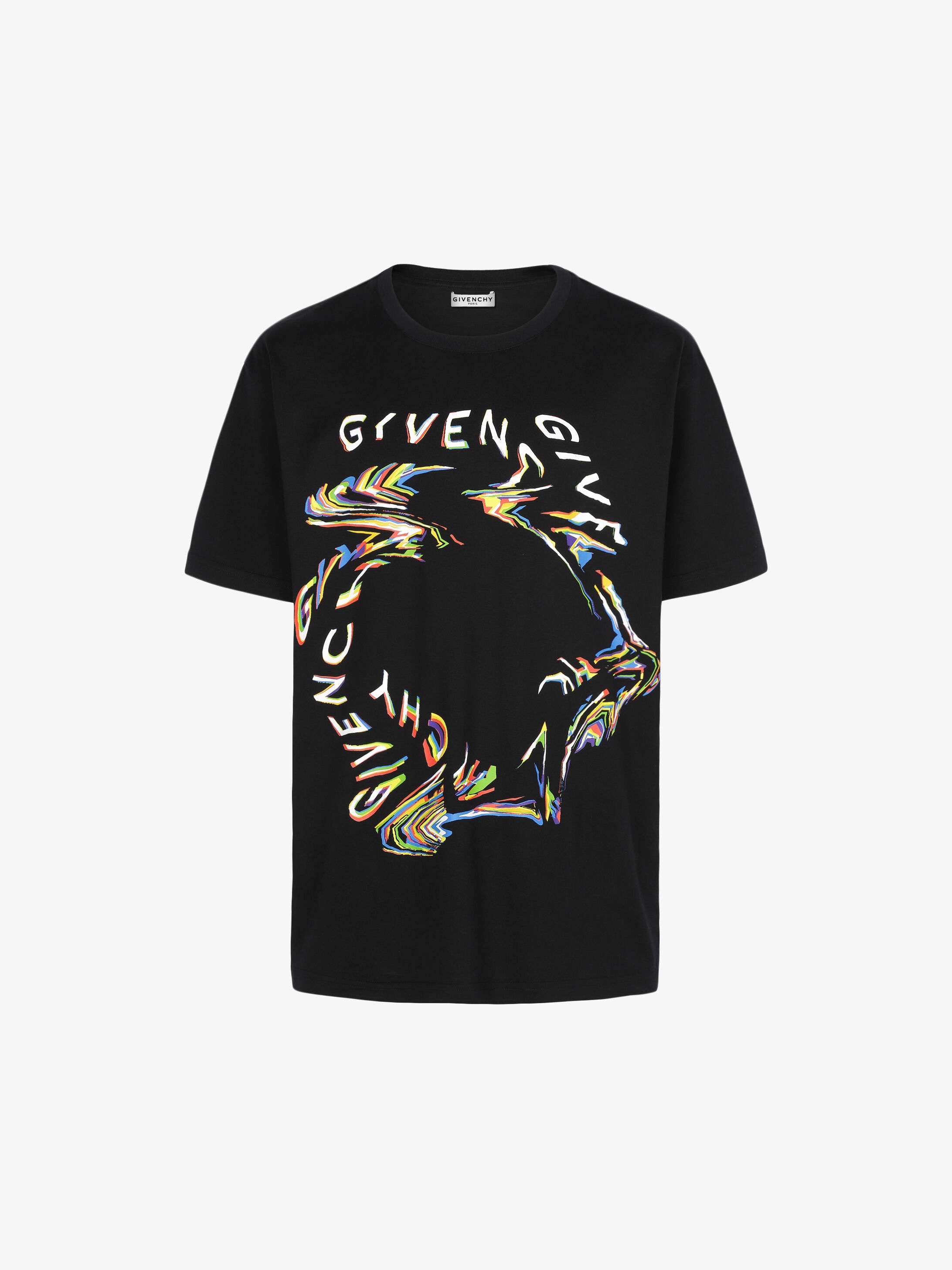 GIVENCHY Glitch printed t-shirt - 1